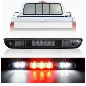 KanSmart 3rd Brake Light LED for 1992-1997 Ford F150 F250 F350 Bronco - Smoke